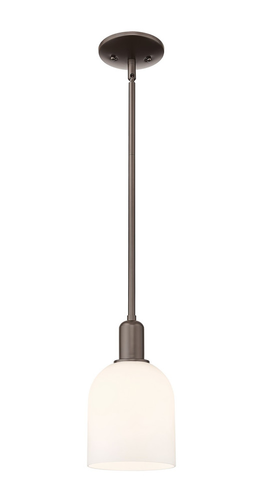 Innovations - 716-1S-OB-G558-6GWH - One Light Mini Pendant - Arcadia - Oil Rubbed Bronze