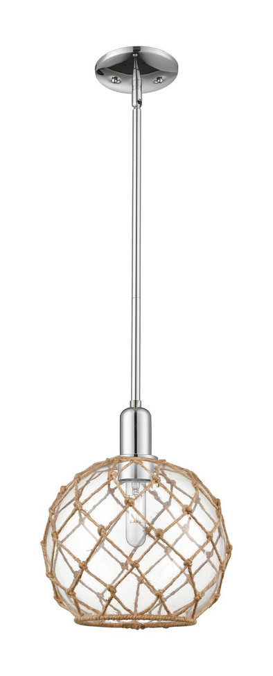 Innovations - 716-1S-PC-G122-10RB - One Light Mini Pendant - Arcadia - Polished Chrome