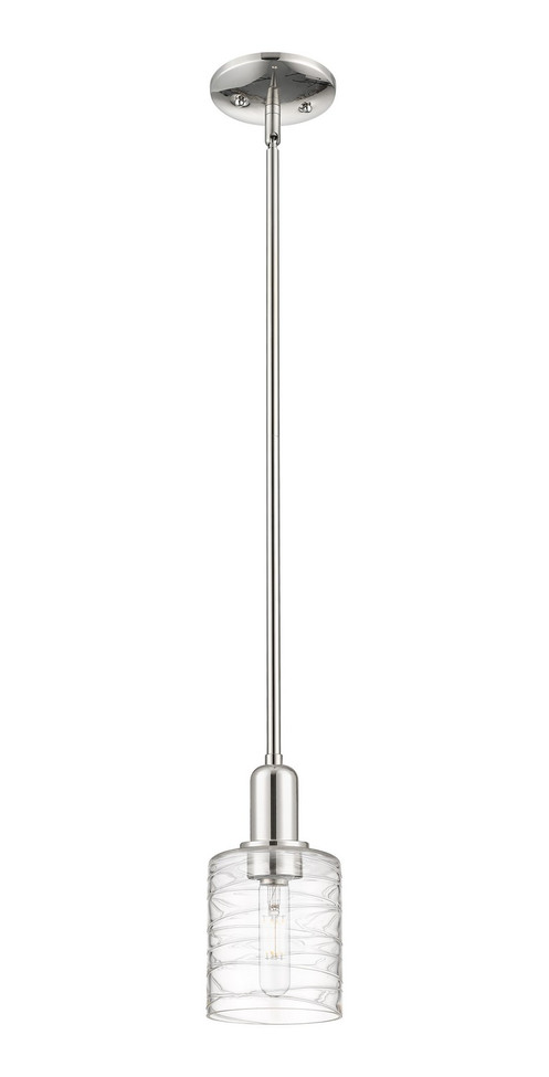 Innovations - 716-1S-PN-G1113 - One Light Mini Pendant - Arcadia - Polished Nickel