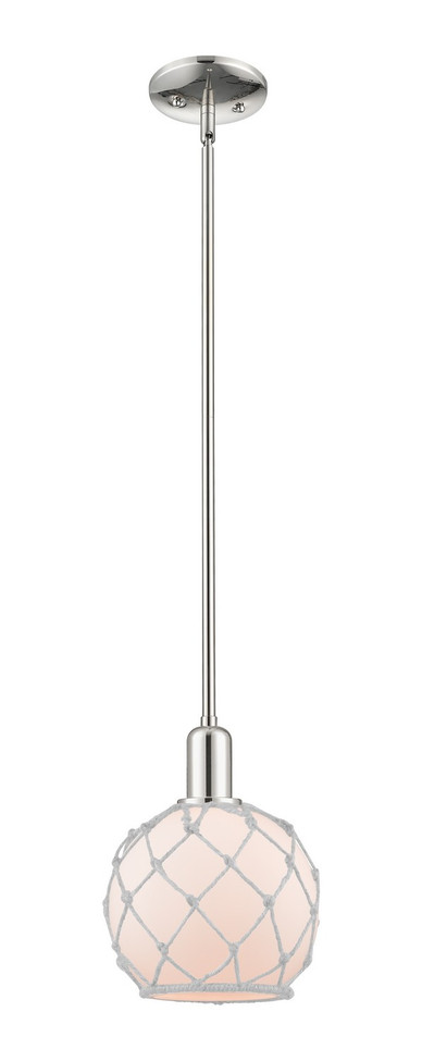 Innovations - 716-1S-PN-G121-8RW - One Light Mini Pendant - Arcadia - Polished Nickel