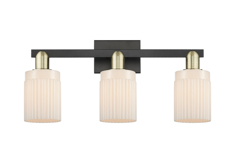 Innovations - 716-3W-BAB-G341 - Three Light Bath Vanity - Arcadia - Black Antique Brass