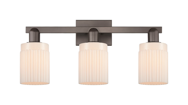 Innovations - 716-3W-OB-G341 - Three Light Bath Vanity - Arcadia - Oil Rubbed Bronze