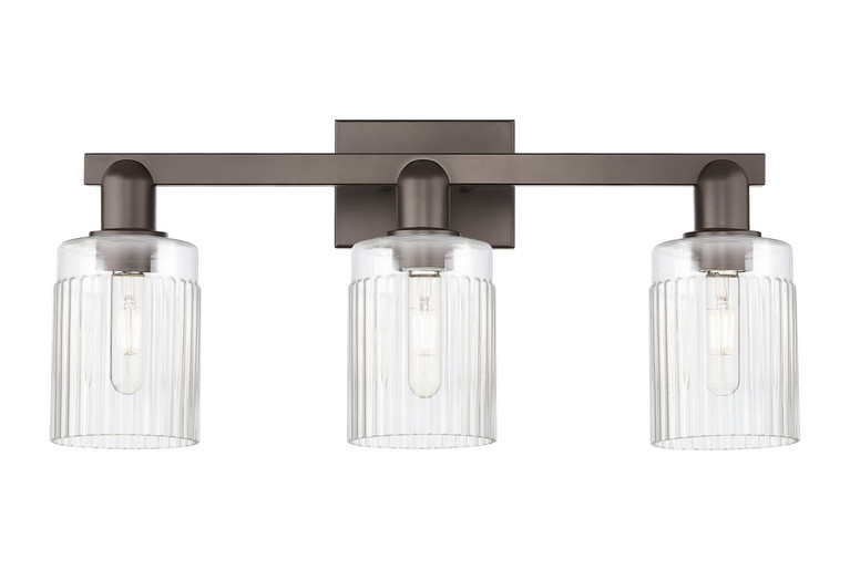 Innovations - 716-3W-OB-G342 - Three Light Bath Vanity - Arcadia - Oil Rubbed Bronze