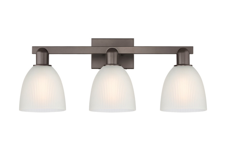 Innovations - 716-3W-OB-G381 - Three Light Bath Vanity - Arcadia - Oil Rubbed Bronze