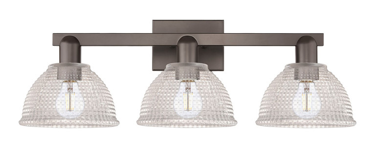 Innovations - 716-3W-OB-G422 - Three Light Bath Vanity - Arcadia - Oil Rubbed Bronze