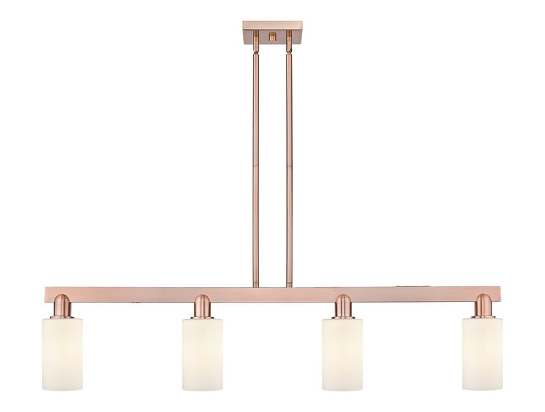 Innovations - 716-4I-AC-G801 - Four Light Island Pendant - Arcadia - Antique Copper