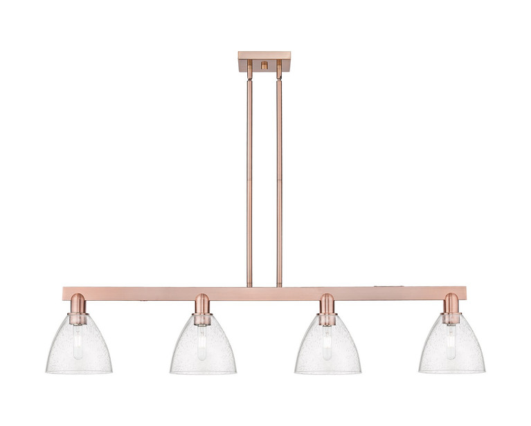 Innovations - 716-4I-AC-GBD-754 - Four Light Island Pendant - Arcadia - Antique Copper