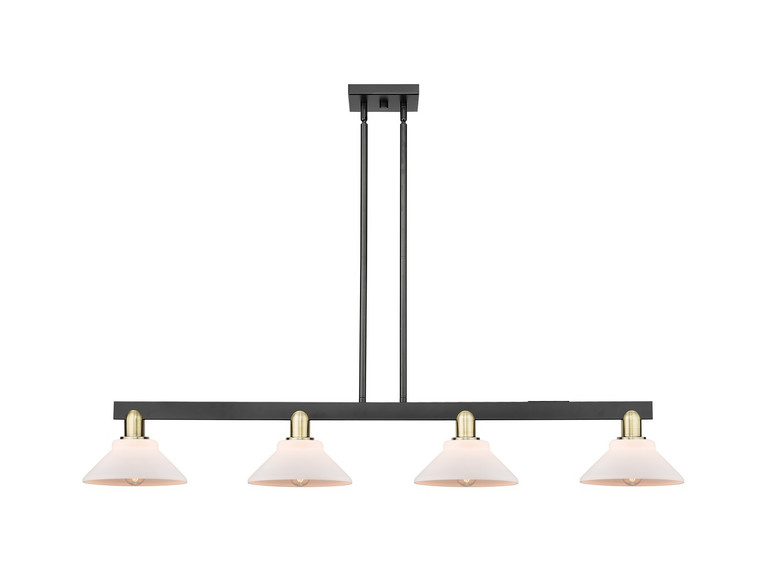 Innovations - 716-4I-BAB-G131 - Four Light Island Pendant - Arcadia - Black Antique Brass