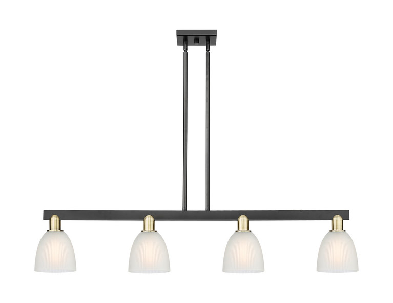 Innovations - 716-4I-BAB-G381 - Four Light Island Pendant - Arcadia - Black Antique Brass