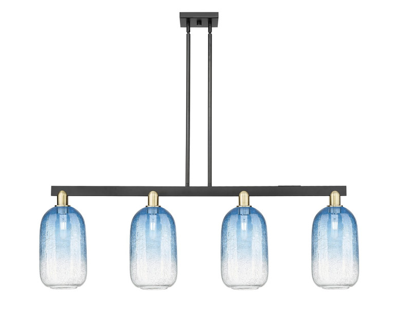 Innovations - 716-4I-BAB-G482-7SB - Four Light Island Pendant - Arcadia - Black Antique Brass
