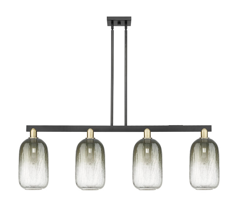 Innovations - 716-4I-BAB-G482-7SL - Four Light Island Pendant - Arcadia - Black Antique Brass