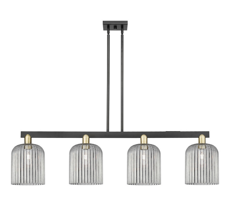 Innovations - 716-4I-BAB-G559-8SM - Four Light Island Pendant - Arcadia - Black Antique Brass