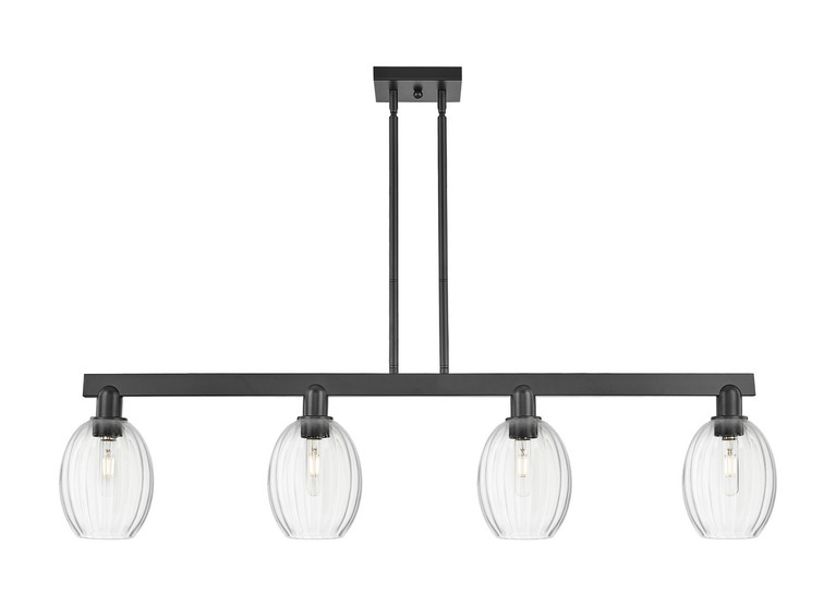 Innovations - 716-4I-BK-G459-6CL - Four Light Island Pendant - Arcadia - Matte Black