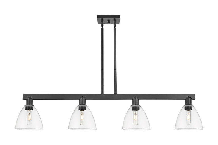 Innovations - 716-4I-BK-GBD-752 - Four Light Island Pendant - Arcadia - Matte Black