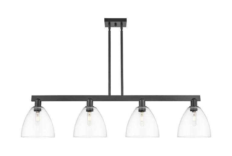 Innovations - 716-4I-BK-GBD-92 - Four Light Island Pendant - Arcadia - Matte Black