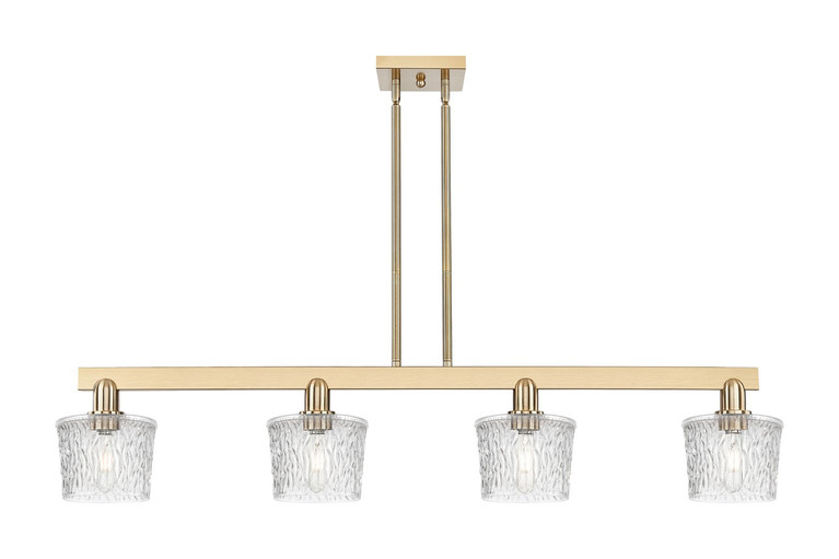 Innovations - 716-4I-CB-G402 - Four Light Island Pendant - Arcadia - Champagne Bronze