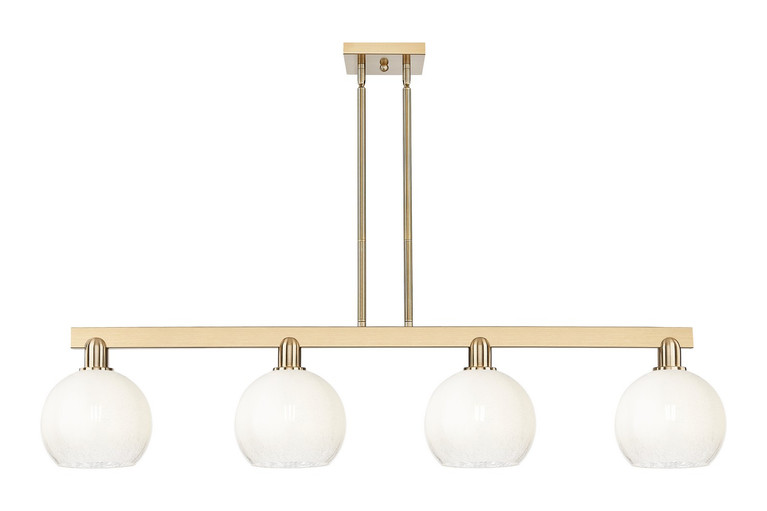 Innovations - 716-4I-CB-G483-8OP - Four Light Island Pendant - Arcadia - Champagne Bronze