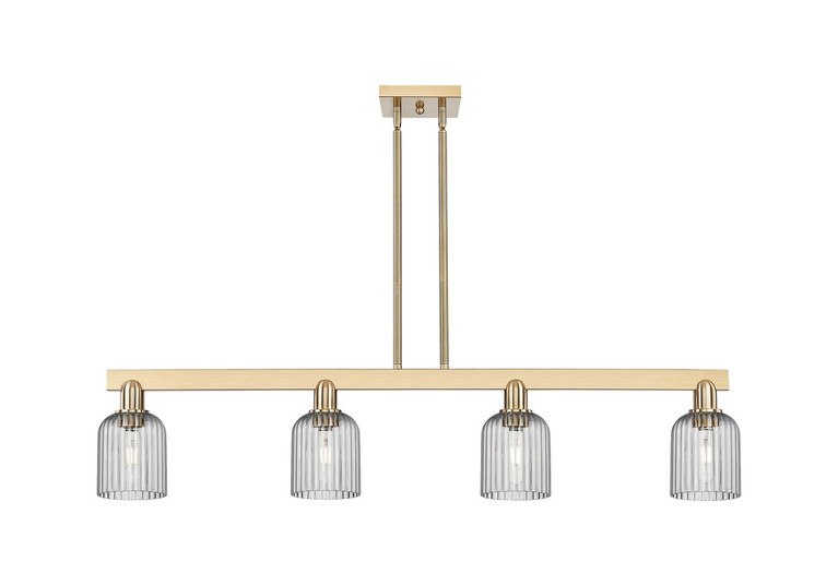 Innovations - 716-4I-CB-G559-5SM - Four Light Island Pendant - Arcadia - Champagne Bronze