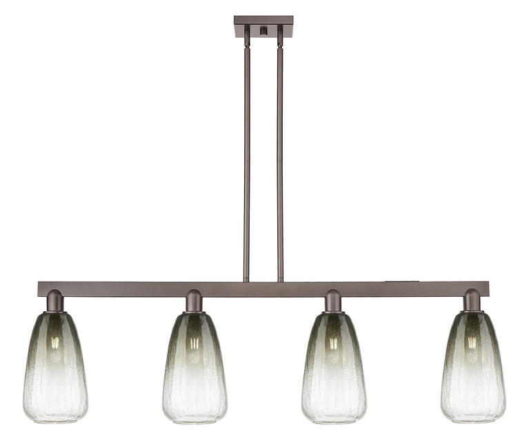 Innovations - 716-4I-OB-G480-6SL - Four Light Island Pendant - Arcadia - Oil Rubbed Bronze