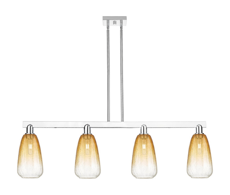 Innovations - 716-4I-PC-G480-6AM - Four Light Island Pendant - Arcadia - Polished Chrome