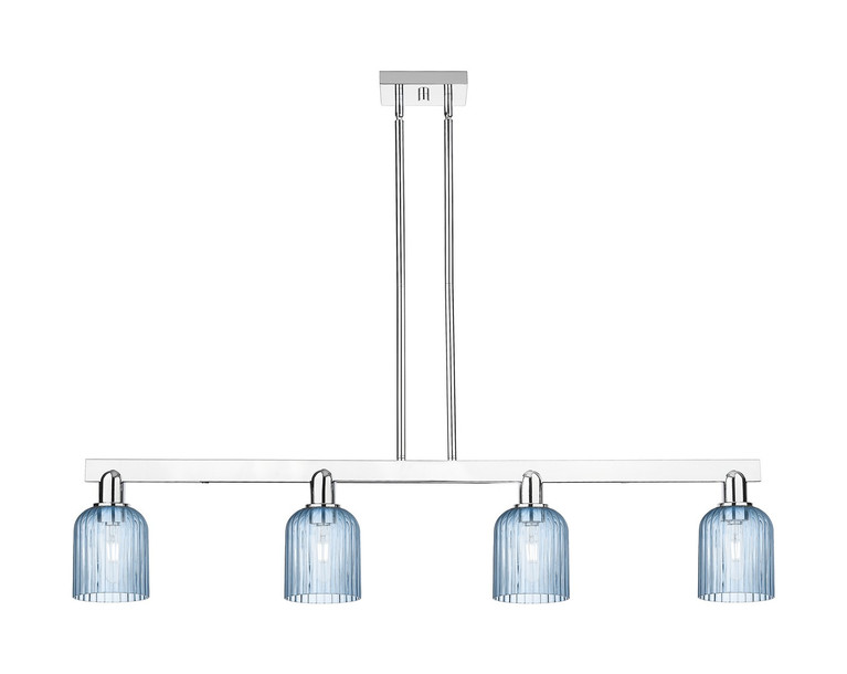 Innovations - 716-4I-PC-G559-5BL - Four Light Island Pendant - Arcadia - Polished Chrome