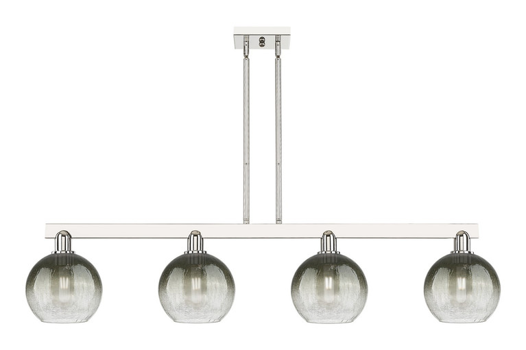Innovations - 716-4I-PN-G483-8SL - Four Light Island Pendant - Arcadia - Polished Nickel