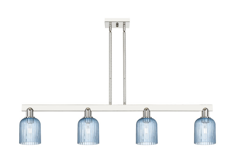 Innovations - 716-4I-PN-G559-5BL - Four Light Island Pendant - Arcadia - Polished Nickel