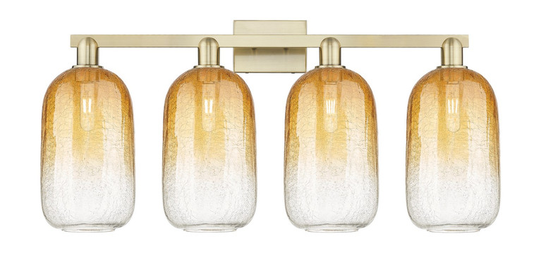 Innovations - 716-4W-AB-G482-7AM - Four Light Bath Vanity - Arcadia - Antique Brass