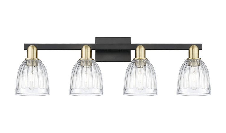 Innovations - 716-4W-BAB-G442 - Four Light Bath Vanity - Arcadia - Black Antique Brass