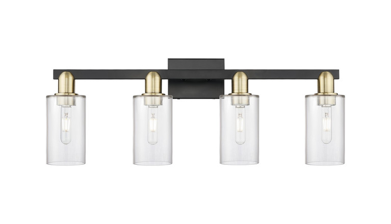 Innovations - 716-4W-BAB-G802 - Four Light Bath Vanity - Arcadia - Black Antique Brass