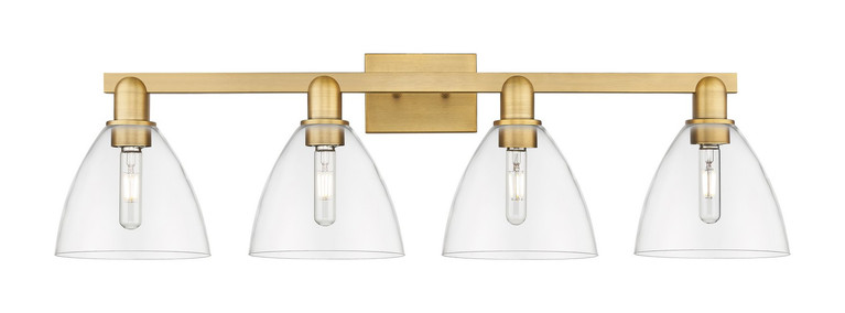 Innovations - 716-4W-BB-GBD-752 - Four Light Bath Vanity - Arcadia - Brushed Brass