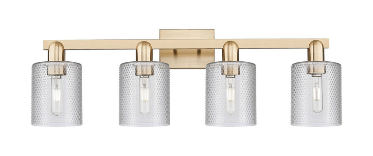 Innovations - 716-4W-CB-G112 - Four Light Bath Vanity - Arcadia - Champagne Bronze