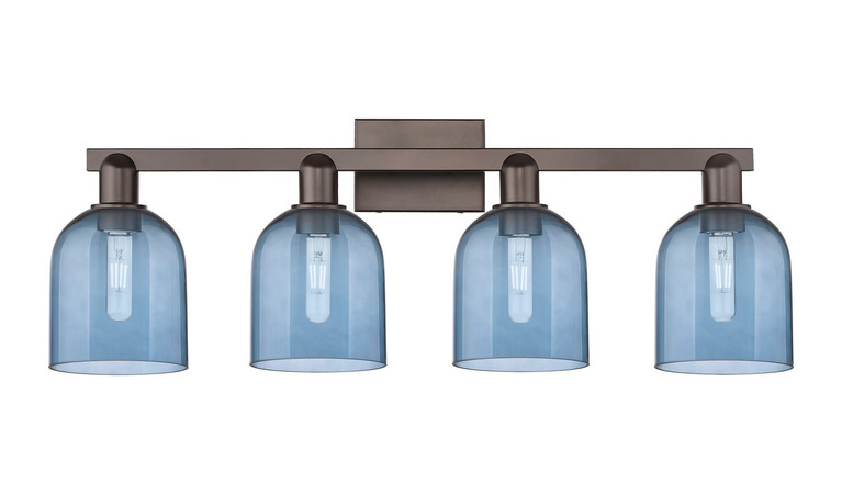 Innovations - 716-4W-OB-G558-6BL - Four Light Bath Vanity - Arcadia - Oil Rubbed Bronze