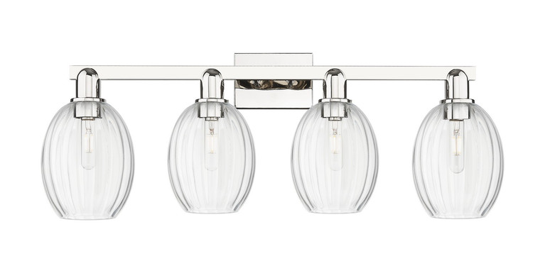 Innovations - 716-4W-PN-G459-6CL - Four Light Bath Vanity - Arcadia - Polished Nickel