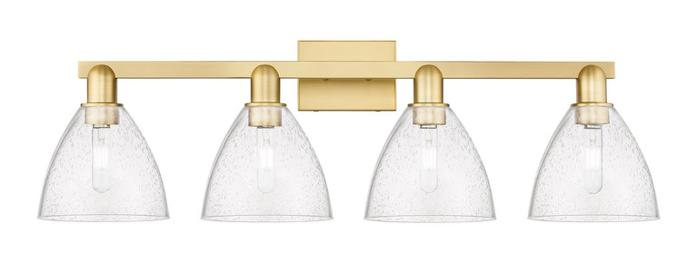Innovations - 716-4W-SG-GBD-754 - Four Light Bath Vanity - Arcadia - Satin Gold