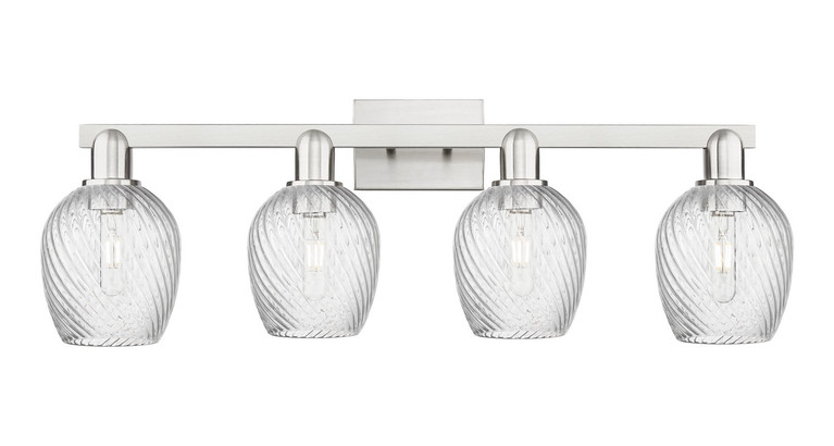 Innovations - 716-4W-SN-G292 - Four Light Bath Vanity - Arcadia - Brushed Satin Nickel