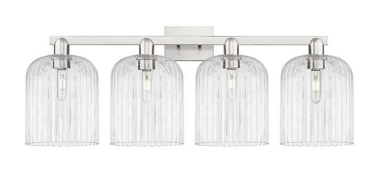 Innovations - 716-4W-SN-G559-8CL - Four Light Bath Vanity - Arcadia - Brushed Satin Nickel