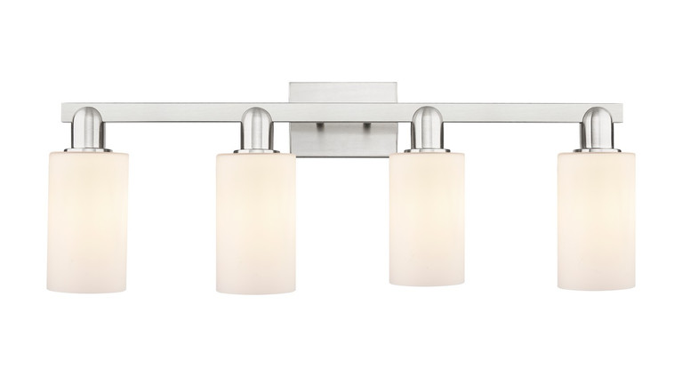 Innovations - 716-4W-SN-G801 - Four Light Bath Vanity - Arcadia - Brushed Satin Nickel