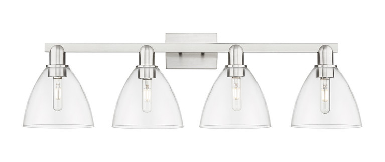 Innovations - 716-4W-SN-GBD-752 - Four Light Bath Vanity - Arcadia - Brushed Satin Nickel