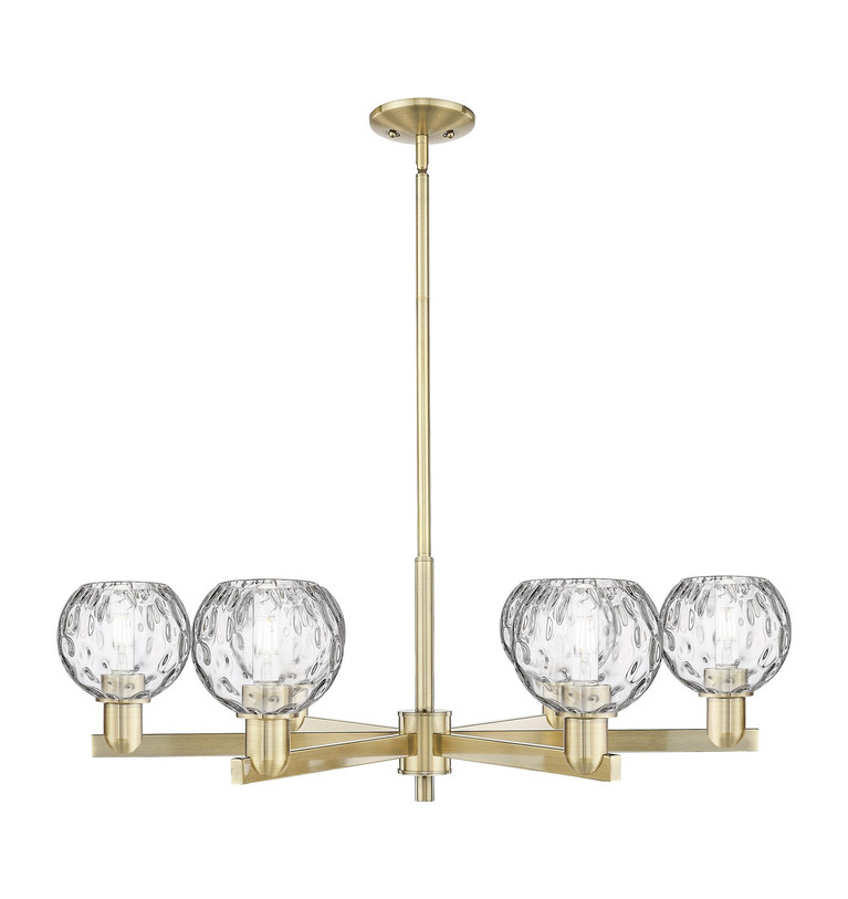 Innovations - 716-6CR-AB-G1215-6 - Six Light Chandelier - Arcadia - Antique Brass