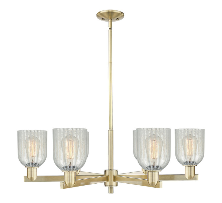 Innovations - 716-6CR-AB-G2511 - Six Light Chandelier - Arcadia - Antique Brass