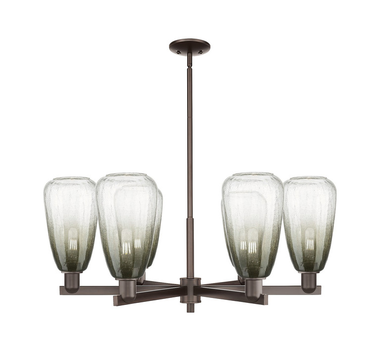 Innovations - 716-6CR-OB-G480-6SL - Six Light Chandelier - Arcadia - Oil Rubbed Bronze