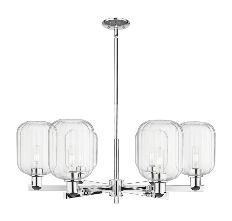 Innovations - 716-6CR-PC-G460-7CL - Six Light Chandelier - Arcadia - Polished Chrome