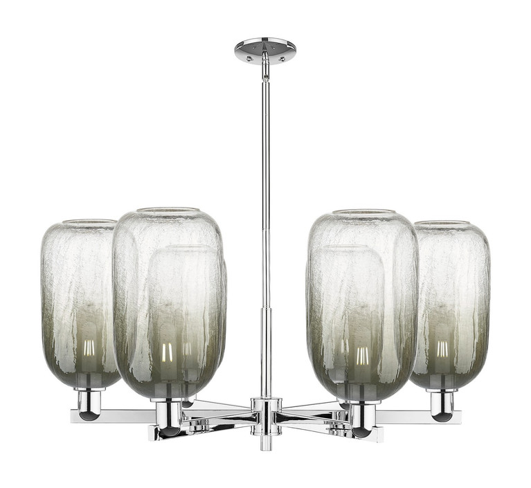 Innovations - 716-6CR-PC-G482-7SL - Six Light Chandelier - Arcadia - Polished Chrome