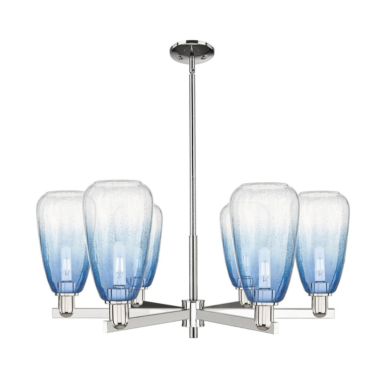 Innovations - 716-6CR-PN-G480-6SB - Six Light Chandelier - Arcadia - Polished Nickel