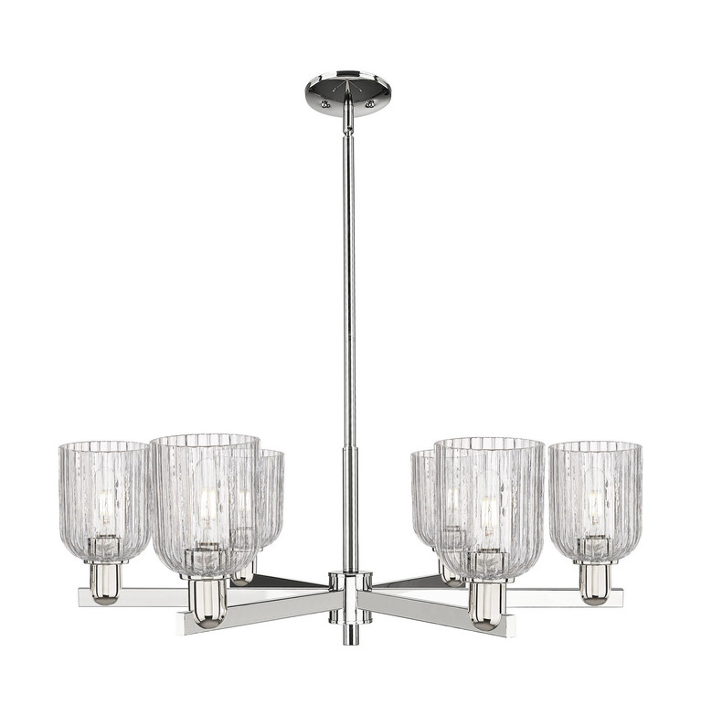 Innovations - 716-6CR-PN-G559-5CL - Six Light Chandelier - Arcadia - Polished Nickel