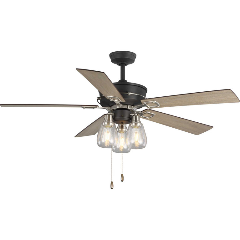 Progress Lighting - P250004-143 - 56``Ceiling Fan - Teasley - Graphite