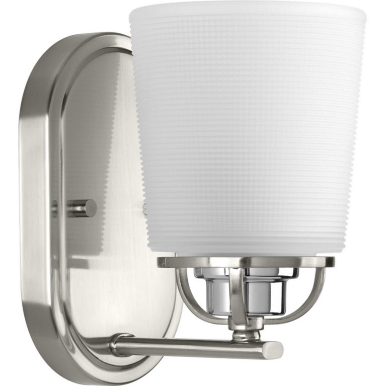 Progress Lighting - P300004-009 - One Light Bath - West Village - Brushed Nickel