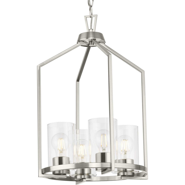 Progress Lighting - P500411-009 - Four Light Hall & Foyer Light - Goodwin - Brushed Nickel