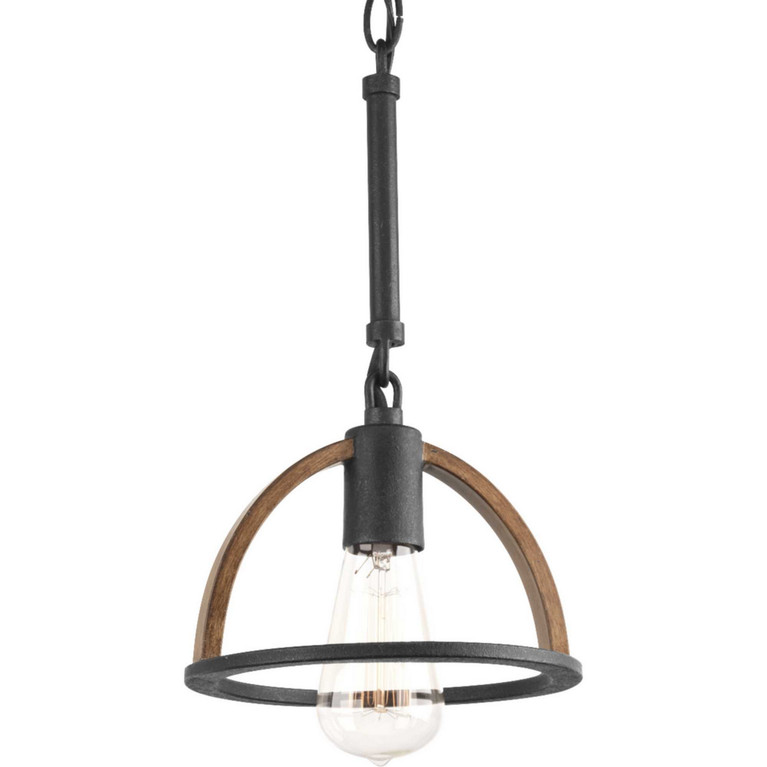 Progress Lighting - P5315-71 - One Light Mini Pendant - Trestle - Gilded Iron
